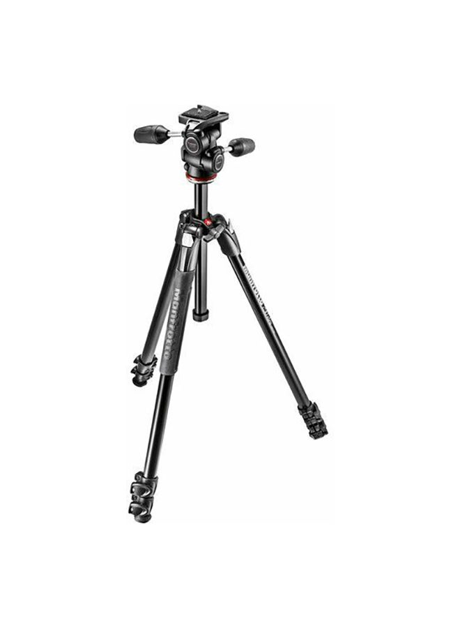 Manfrotto Xtra 3 Way Tripod Heads Black Black/Silver  - Image 1