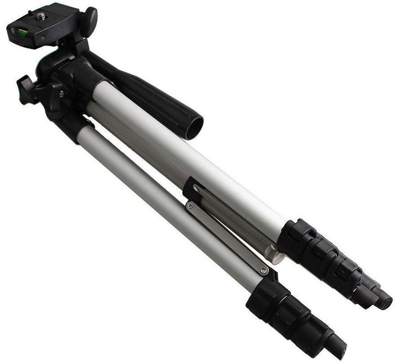 Generic - Flexible Standing Camera Tripod Silver/Black - Image 1