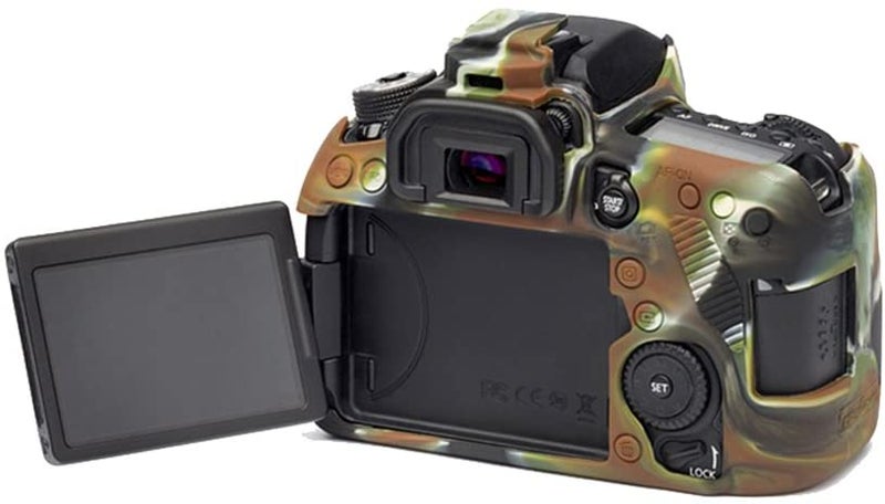 easyCover - Silicon Camera Case For Canon 80D Camouflage - Image 1