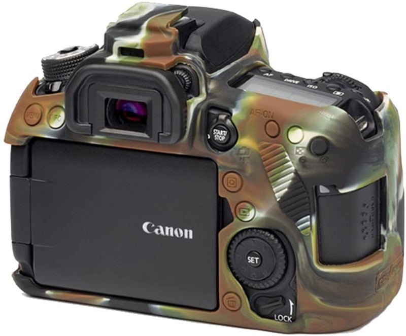 easyCover - Silicon Camera Case For Canon 80D Camouflage - Image 1