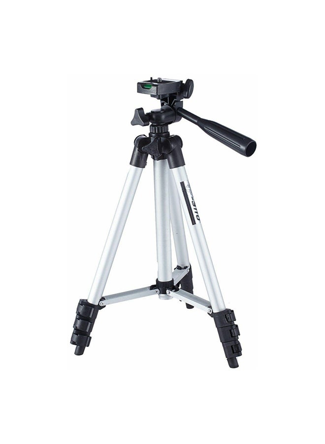 Generic - 2-Piece Portable Tripod Unit Set Silver/Black - Image 1