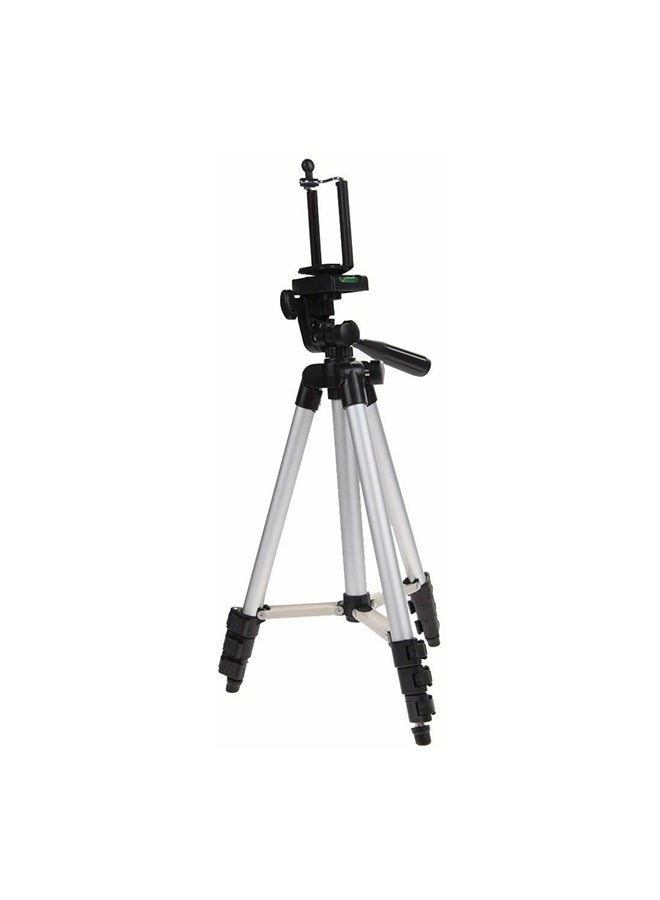 Professional Camera Tripod Stand Holder Mount Silver/Black - Image 1