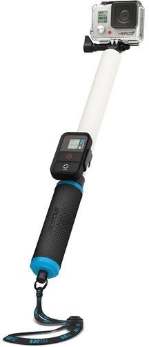 GoPole - 3-Piece Reach Extension Pole For GoPro Hero Set White/Black/Blue - Image 1