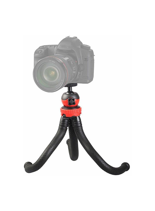 Mini Flexible Octopus Tripod Black/Red - Image 1