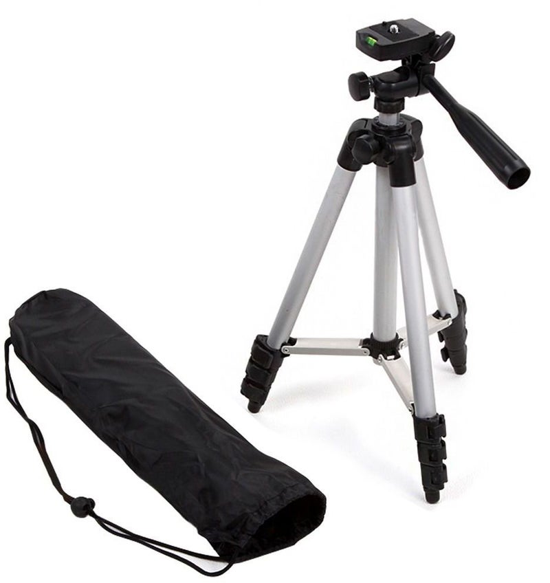 Digital Camera Tripod Stand Black/Silver  - Image 2