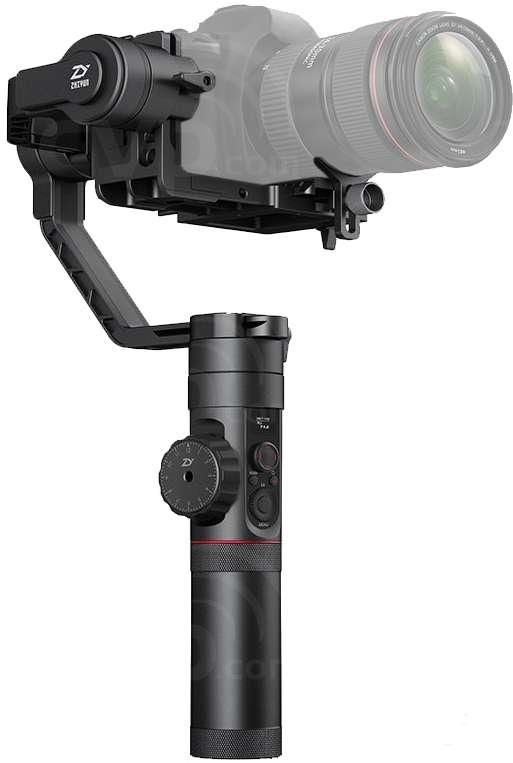 Zhiyun Crane 3 3-Axis Handheld Gimbal With Focus Wheel Black  - Image 2