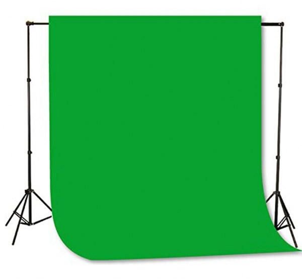 PROMAGE Muslin Studio Background Green/Black - Image 2