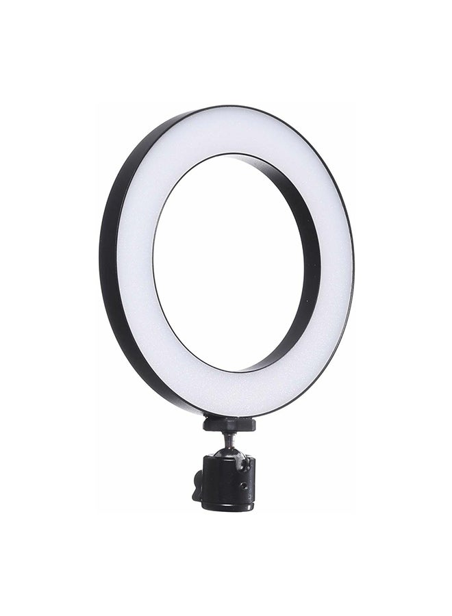 حلقة إضاءة LED للتصوير الفوتوغرافي أسود/أبيض - Image 1