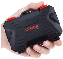 Lynca Waterproof Memory Card Case Black/Red  - Image 5