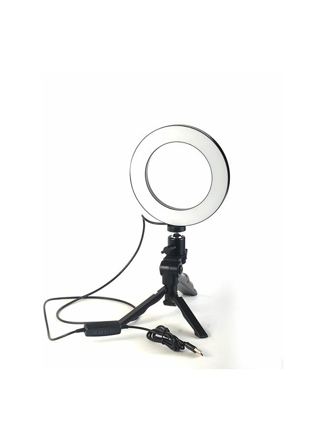 طقم من 3 قطع من المصابيح الحلقية على شكل هالة كروية صغيرة أسود/أبيض - Image 1