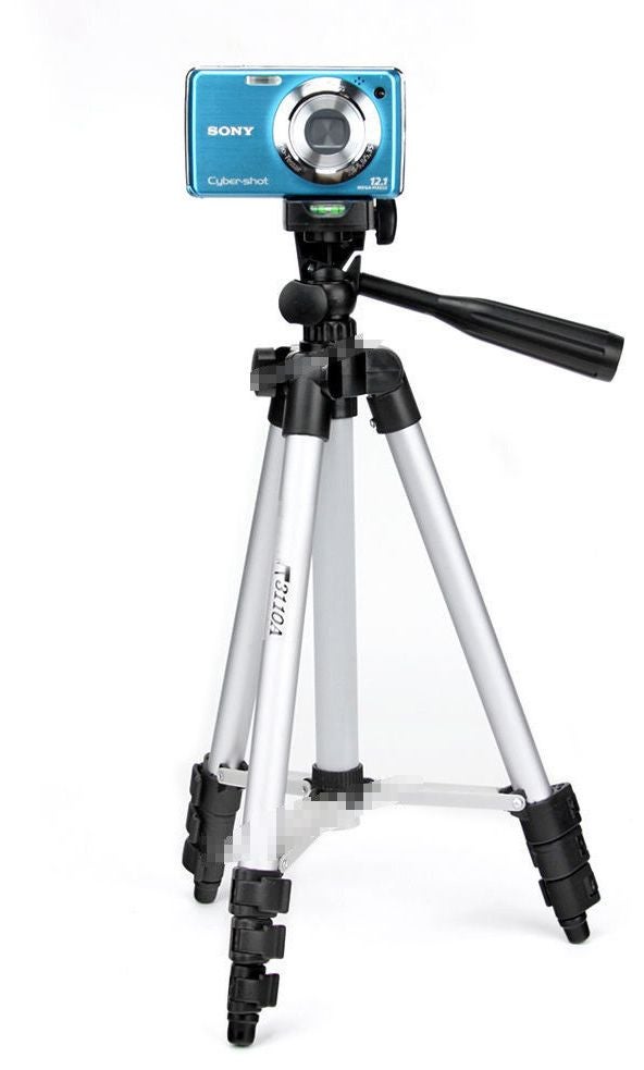 Portable Tripod Stand With Carry Case Silver - Image 4