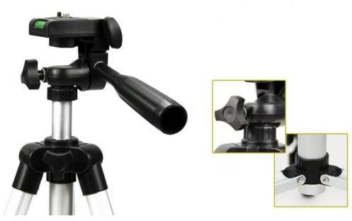 Universal Camera Tripod Stand Silver - Image 4