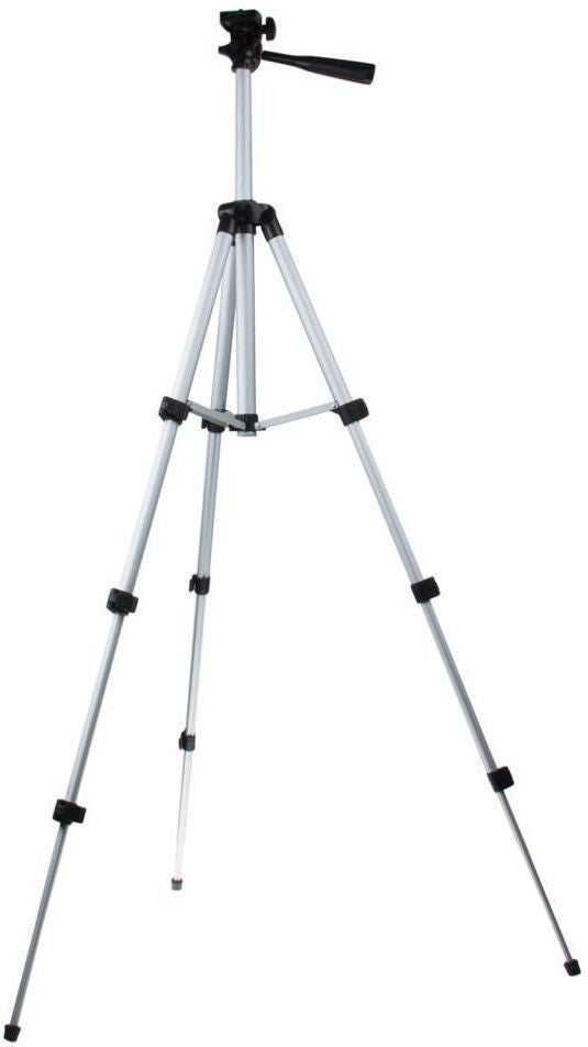 Portable Tripod Stand With Carry Case Silver - Image 3