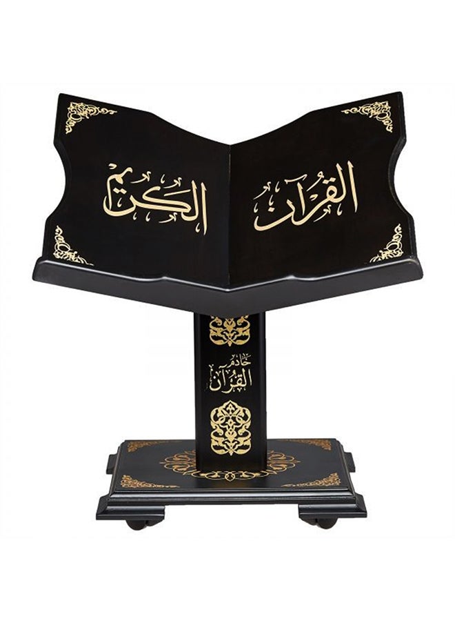 سندس حامل للقرآن الكريم أسود 45x39سم