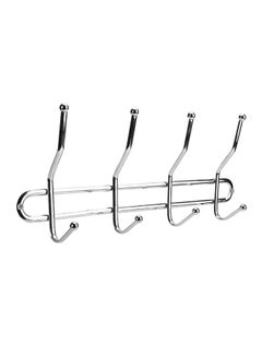Royalford Chrome Plated Metal Hanger Silver  - Image 3