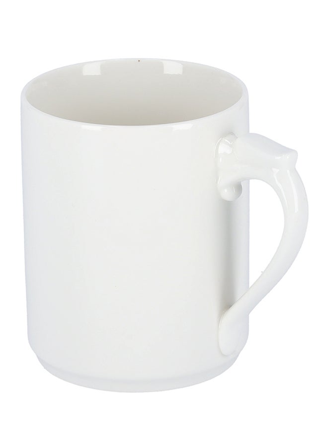 Royalford 14Oz 400Ml Coffee Mug White 400ml  - Image 3