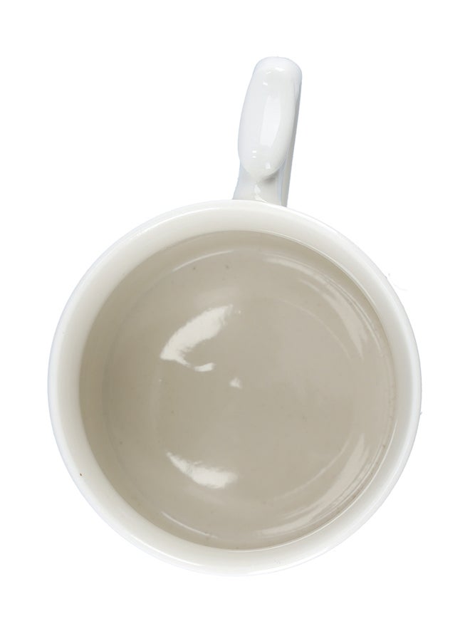 Royalford 14Oz 400Ml Coffee Mug White 400ml  - Image 4