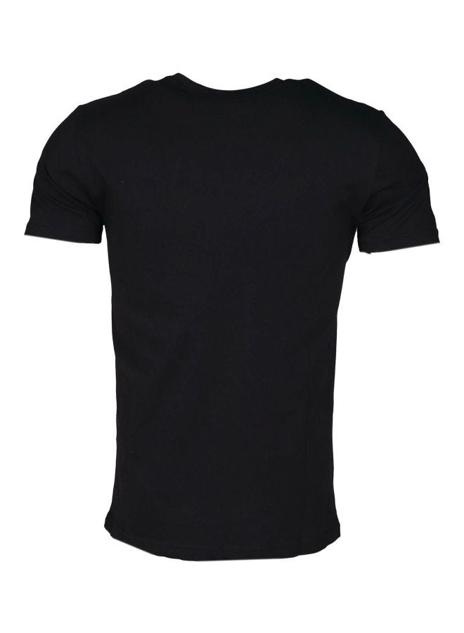 Hummel Rodney Printed T-Shirt Black  - Image 2