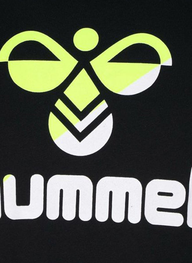 Hummel Rodney Printed T-Shirt Black  - Image 3
