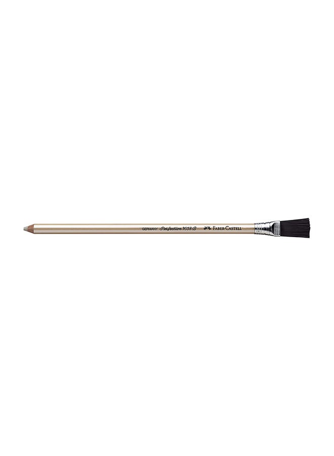 FABER-CASTELL Perfection Eraser Pencil With Brush Gold - Image 2