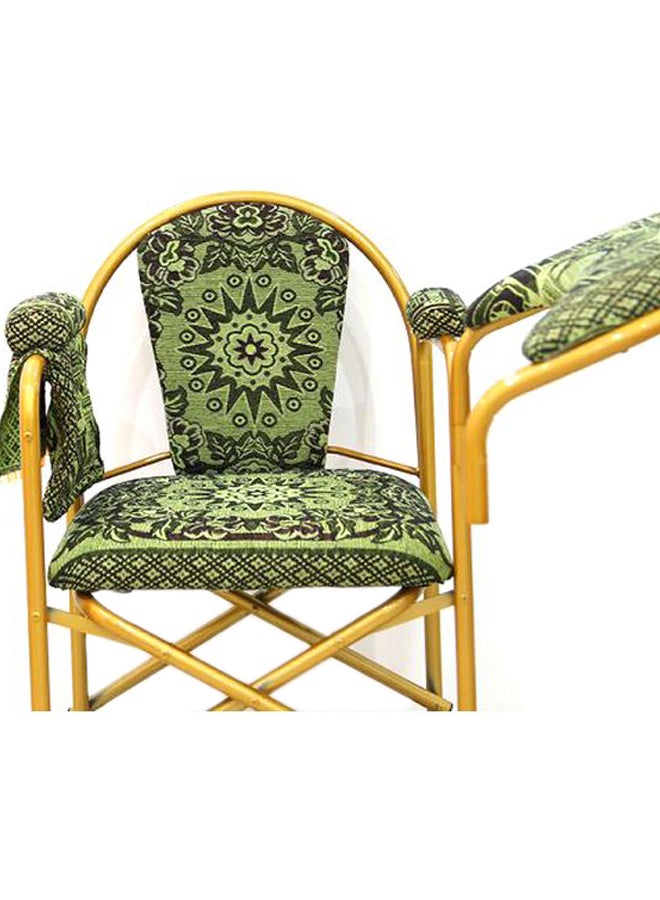SUNDUS - Foldable Prayer Chair Green 90 x 56centimeter - Image 1
