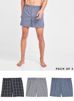 Hanes 3 Pack Ultimate Casual Boxer Assorted Color/Print  - Image 1