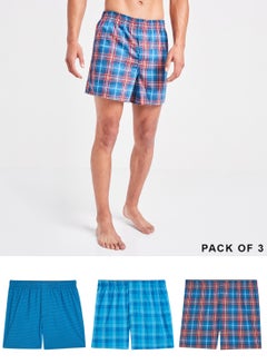 Hanes 3 Pack Ultimate Casual Boxer Assorted Color/Print  - Image 1