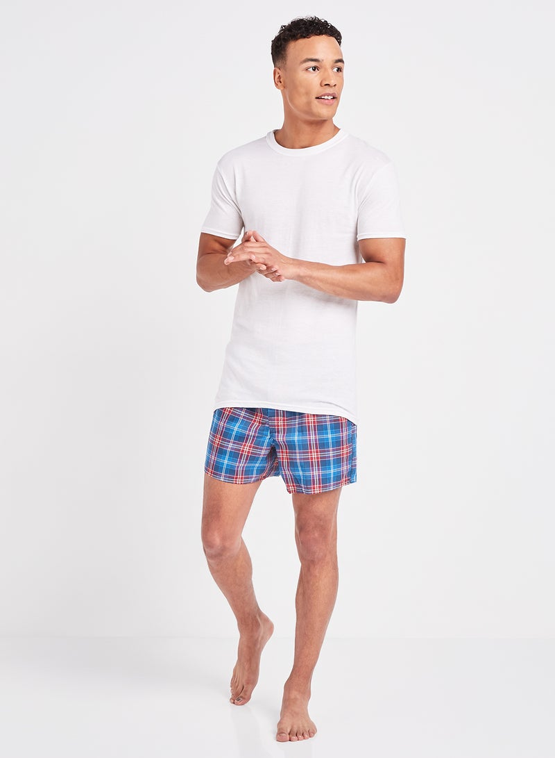 Hanes 3 Pack Solid Undershirts Assorted Color/Print  - Image 3