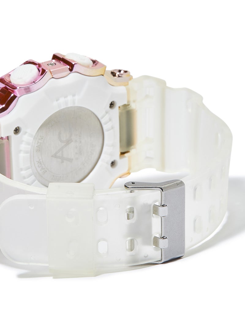 AC SPORTS Octagon Resin Digital Wrist Watch X29 - 40 mm - White  - Image 3