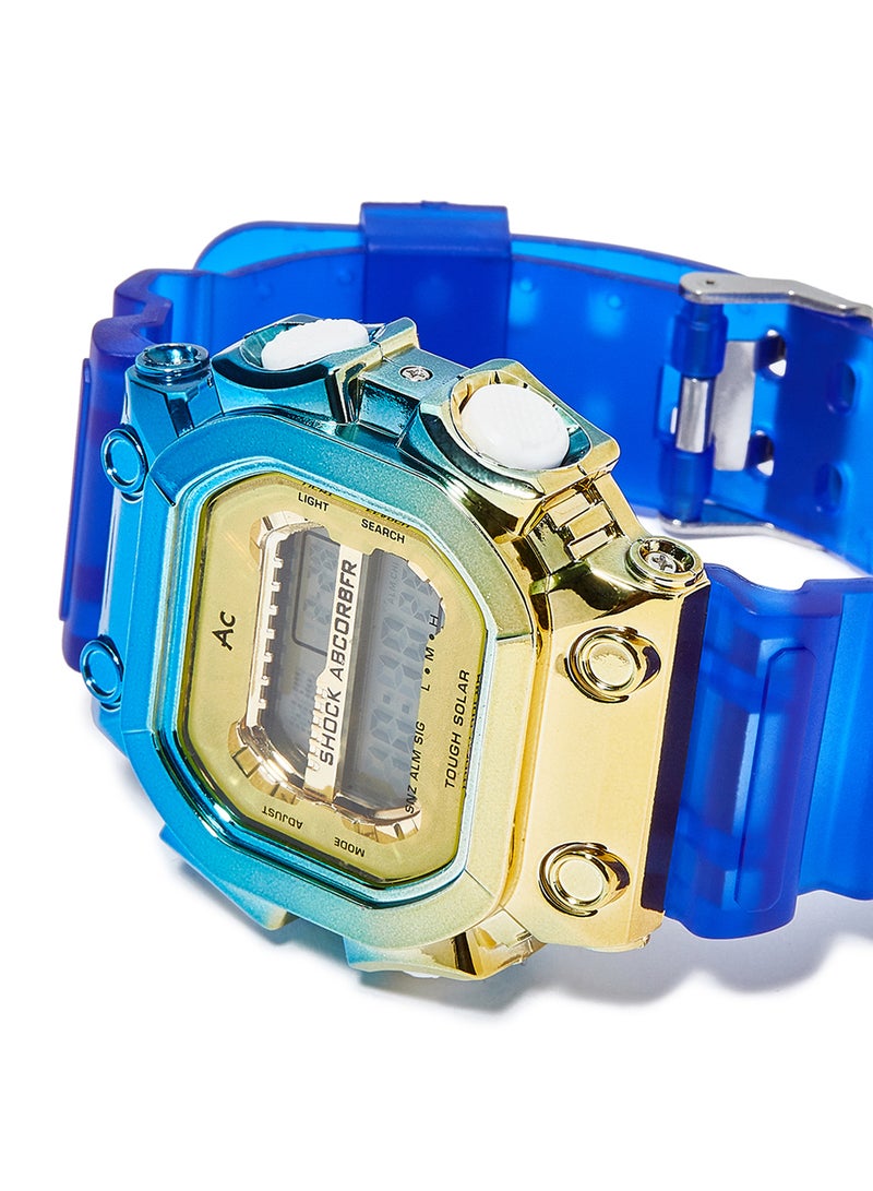 AC SPORTS Octagon Resin Digital Wrist Watch X27 - 40 mm - Blue  - Image 2