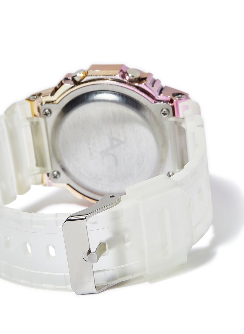 AC SPORTS Octagon Resin Digital Wrist Watch X33 - 36 mm - Transparent  - Image 3