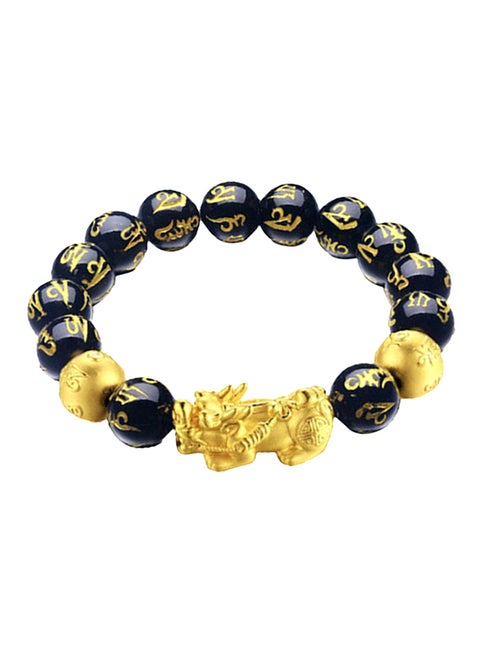 Stone Obsidian Bracelet