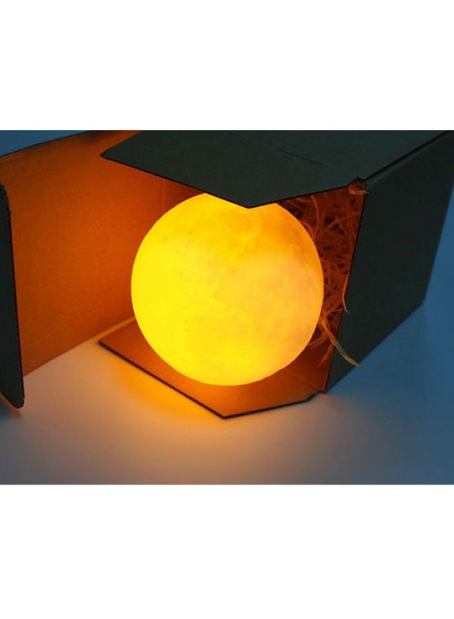 بيوينتي مصباح LED على شكل قمر بألوان متغيرة أبيض 11x9سم - Image 2