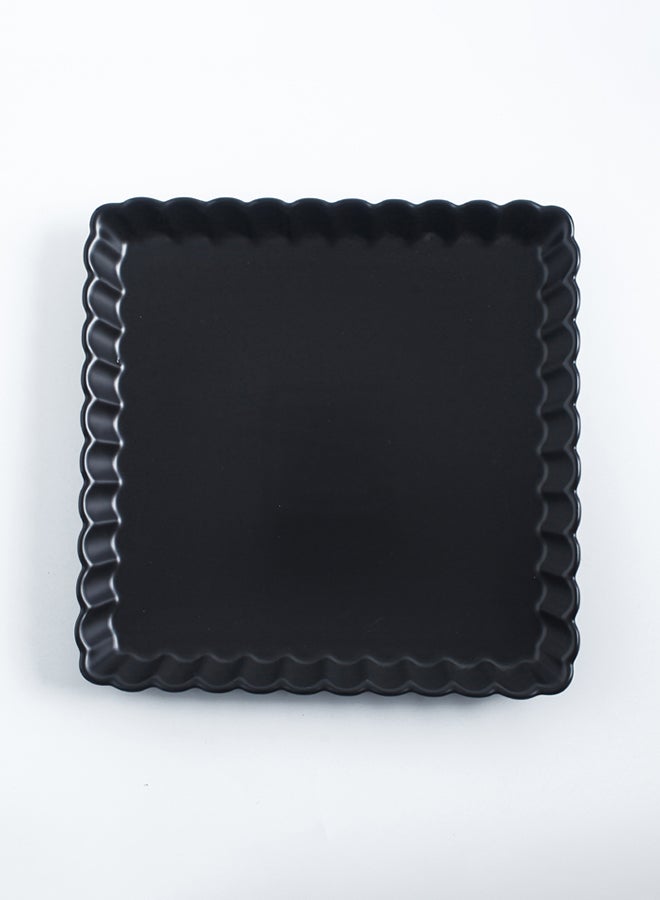 شاربدو طبق بيتزا أقحواني مربع أسود 20x20x2.5سم  - Image 4