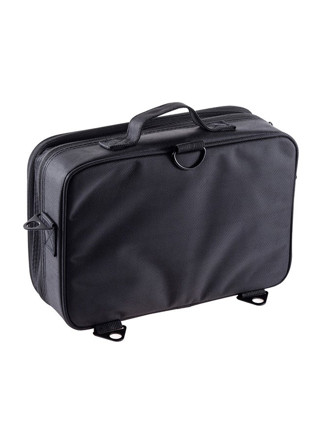 حقيبة احترافية لتخزين مستحضرات التجميل أسود - Image 5
