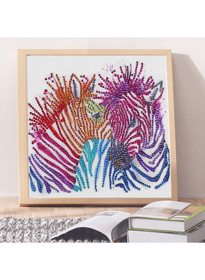 Special  Diamond Painting Shaped Drill Embroidery Multicolour 25x0x25cm - Image 2