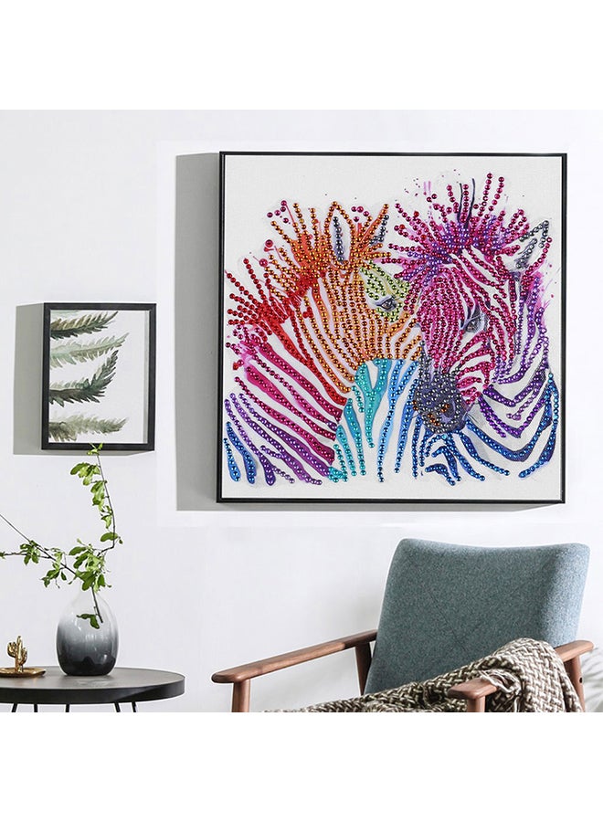 Special  Diamond Painting Shaped Drill Embroidery Multicolour 25x0x25cm - Image 4