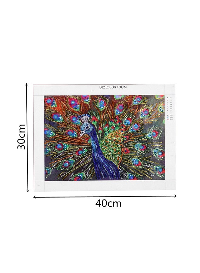 Special  Diamond Painting Shaped Drill Embroidery Multicolour 40x2x30cm - Image 2