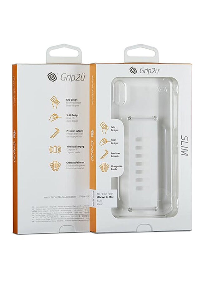 جريب 2 يو غطاء حماية واق لهاتف أبل آيفون XS ماكس شفاف - Image 1