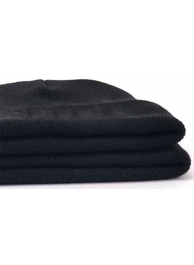 Billie Eilish Printed Knitted Cap Black/Green - Image 3