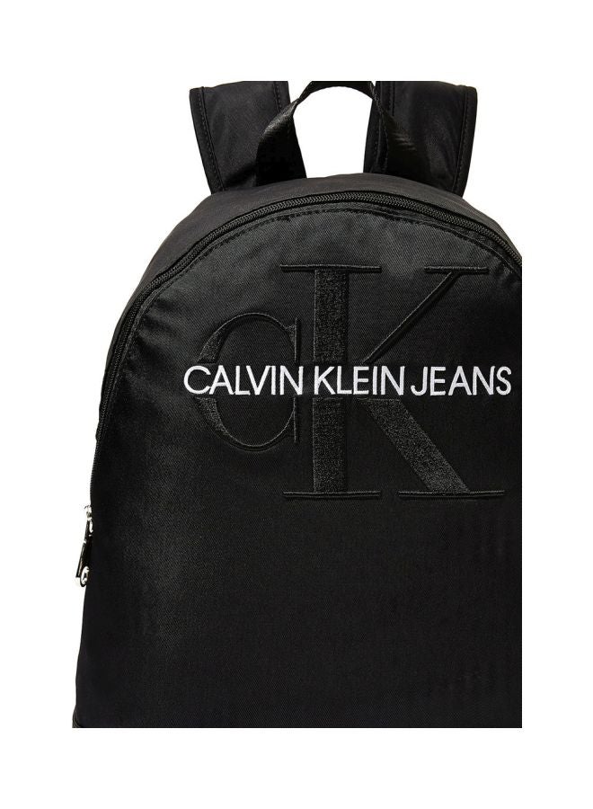 CALVIN KLEIN - Contrast Logo Backpack Black - Image 1