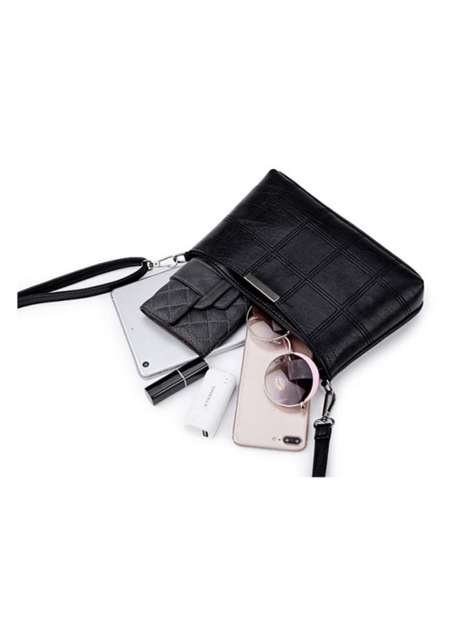 بيوينتي حقيبة كروس بودي بتصميم كلاسيكي عصري أسود - Image 2