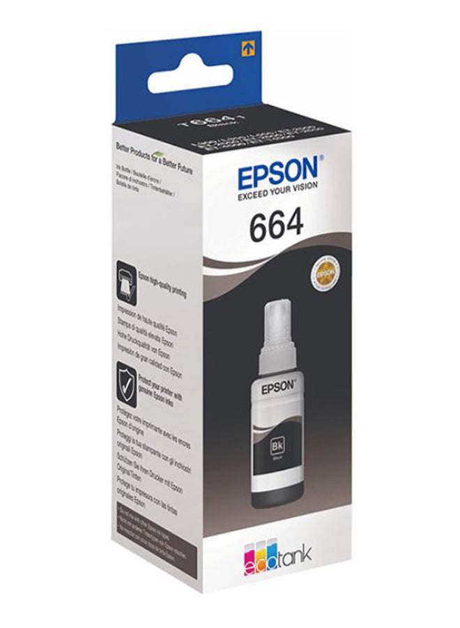 EPSON T6641 Ink Bottle Black  - Image 2