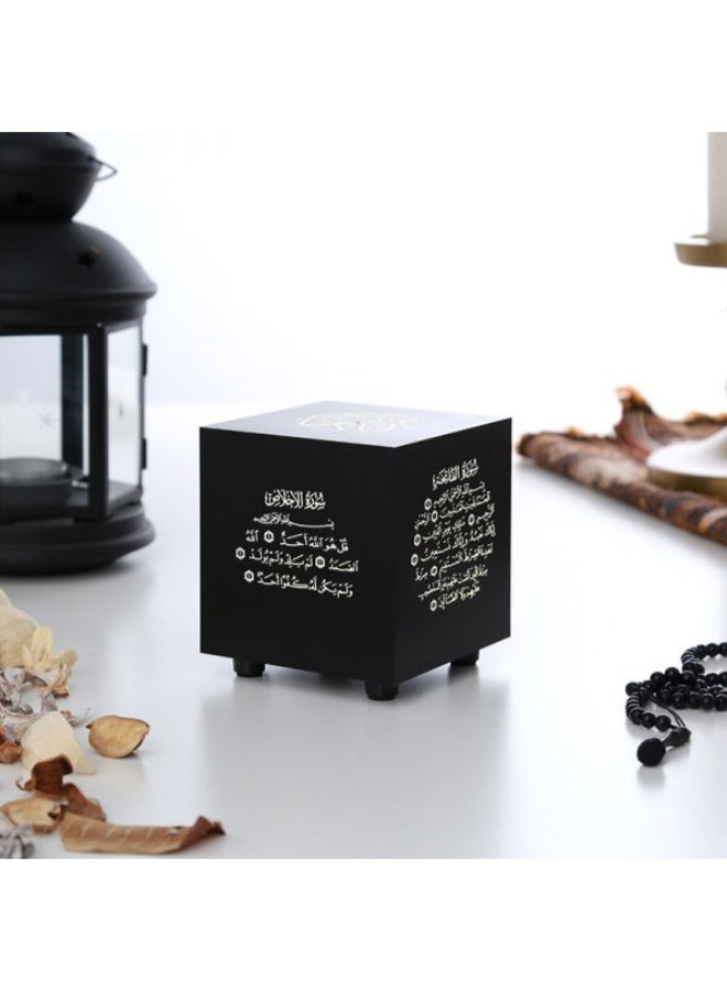 SUNDUS Quran Coloured Cube Speaker With Remote Black - Image 4