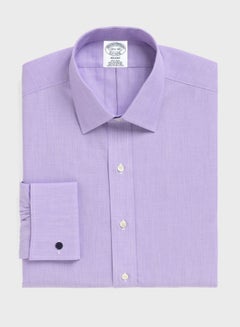 Brooks Brothers Collared Buttoned Down Shirt Purple  - Image 1