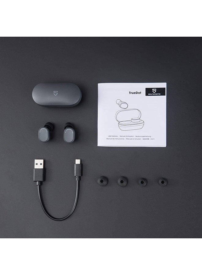 Truedot True Wireless Earbuds With Smart Touch Control Black