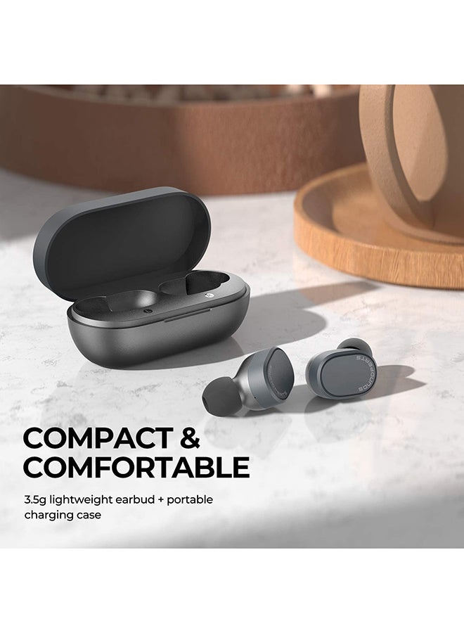 Truedot True Wireless Earbuds With Smart Touch Control Black