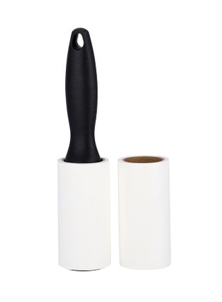 2 Pieces Set Lint Roller Re-Usable Roller Stick 60 Sheets 10Cm Multicolor Black/White 10cm - v1596690092/N31744762A_1