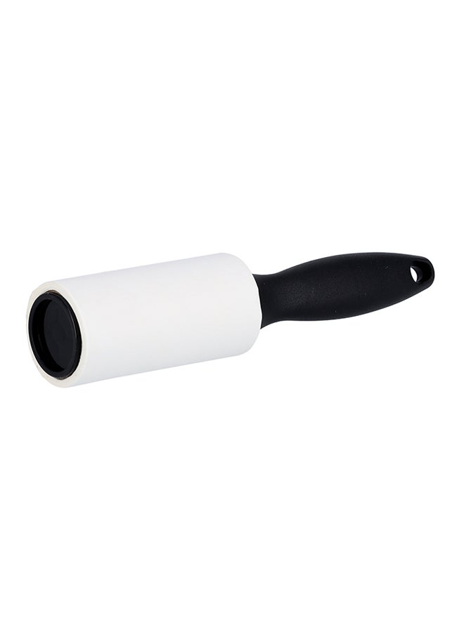 Royalford - 2 Pieces Set Lint Roller Re-Usable Roller Stick 60 Sheets 10Cm Multicolor Black/White 10cm - Image 1