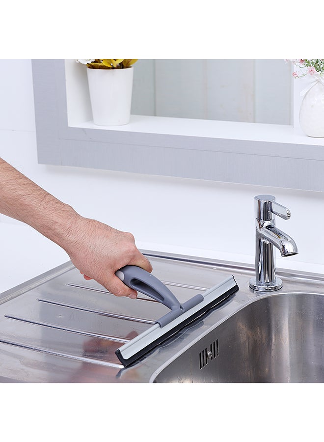 Multi Functional Squeegee Grey/Red 16 x 0.5 x 25centimeter